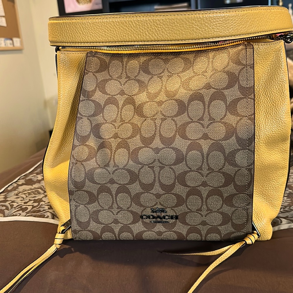 Coach signature bag